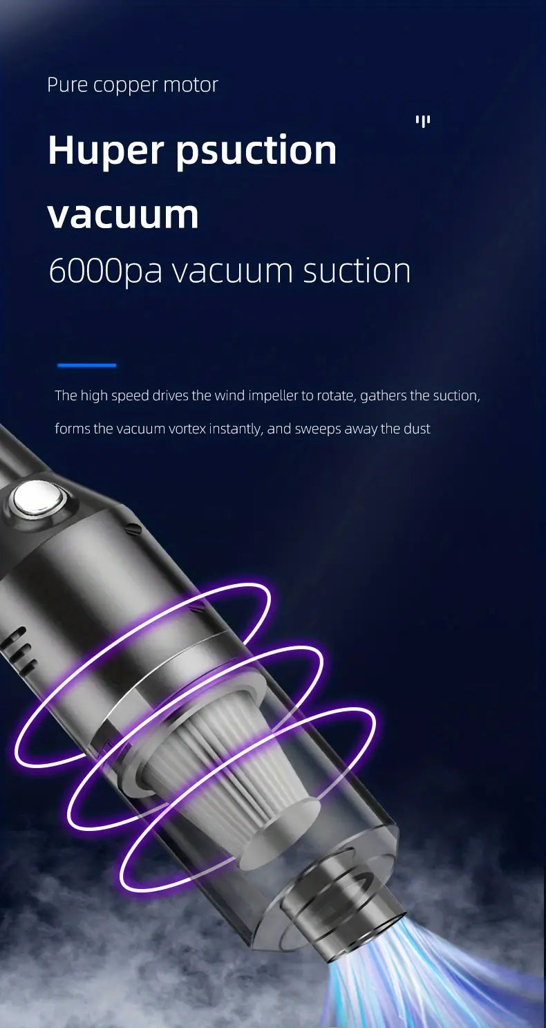 Wireless Car Vacuum Cleaner