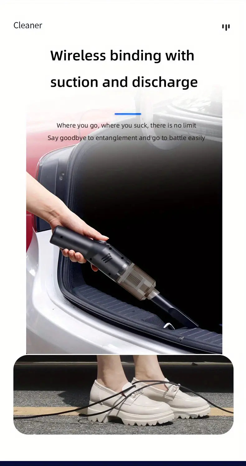 Wireless Car Vacuum Cleaner