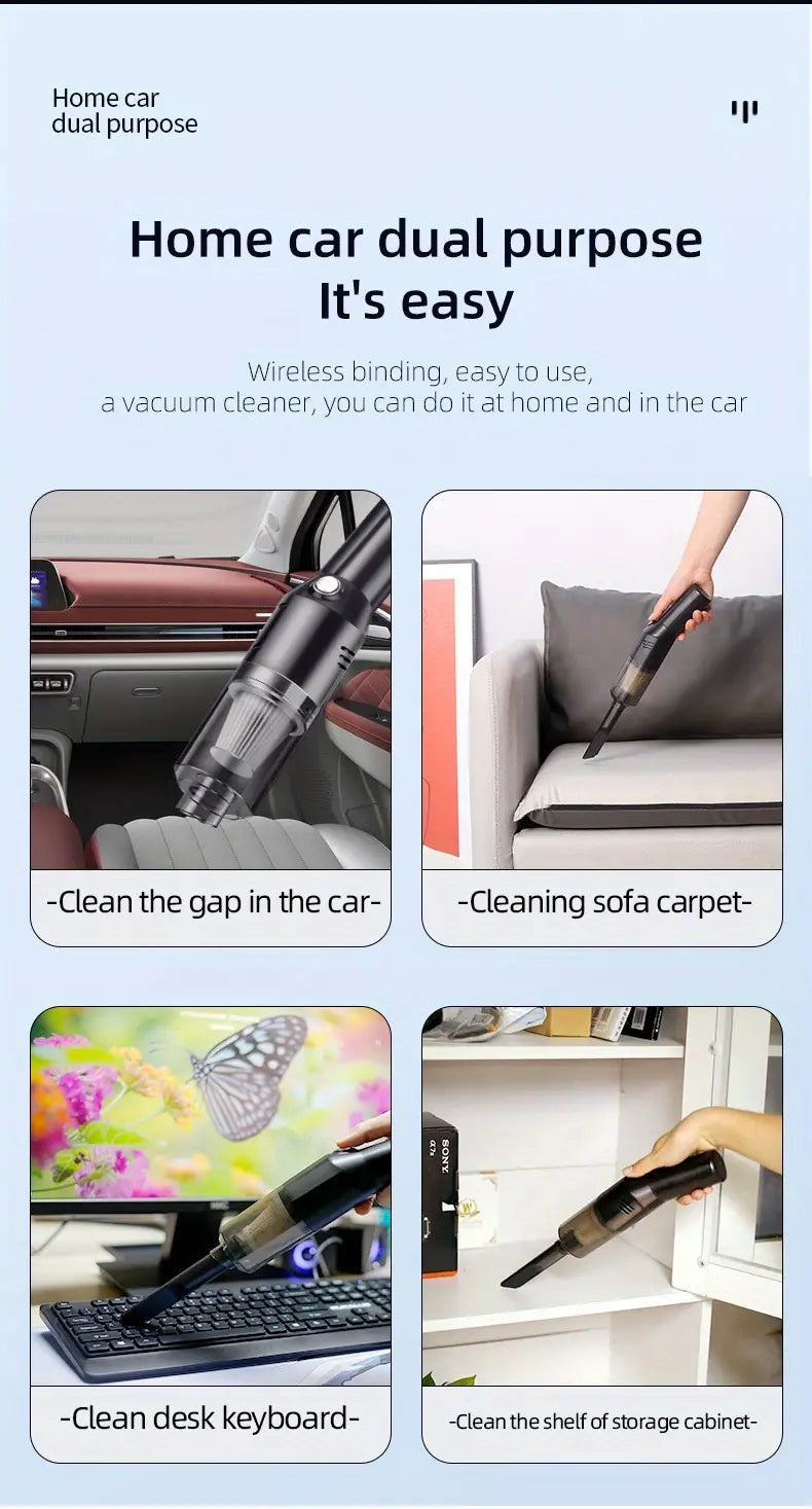 Wireless Car Vacuum Cleaner