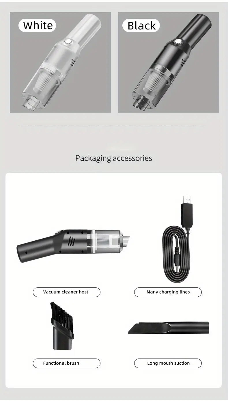 Wireless Car Vacuum Cleaner