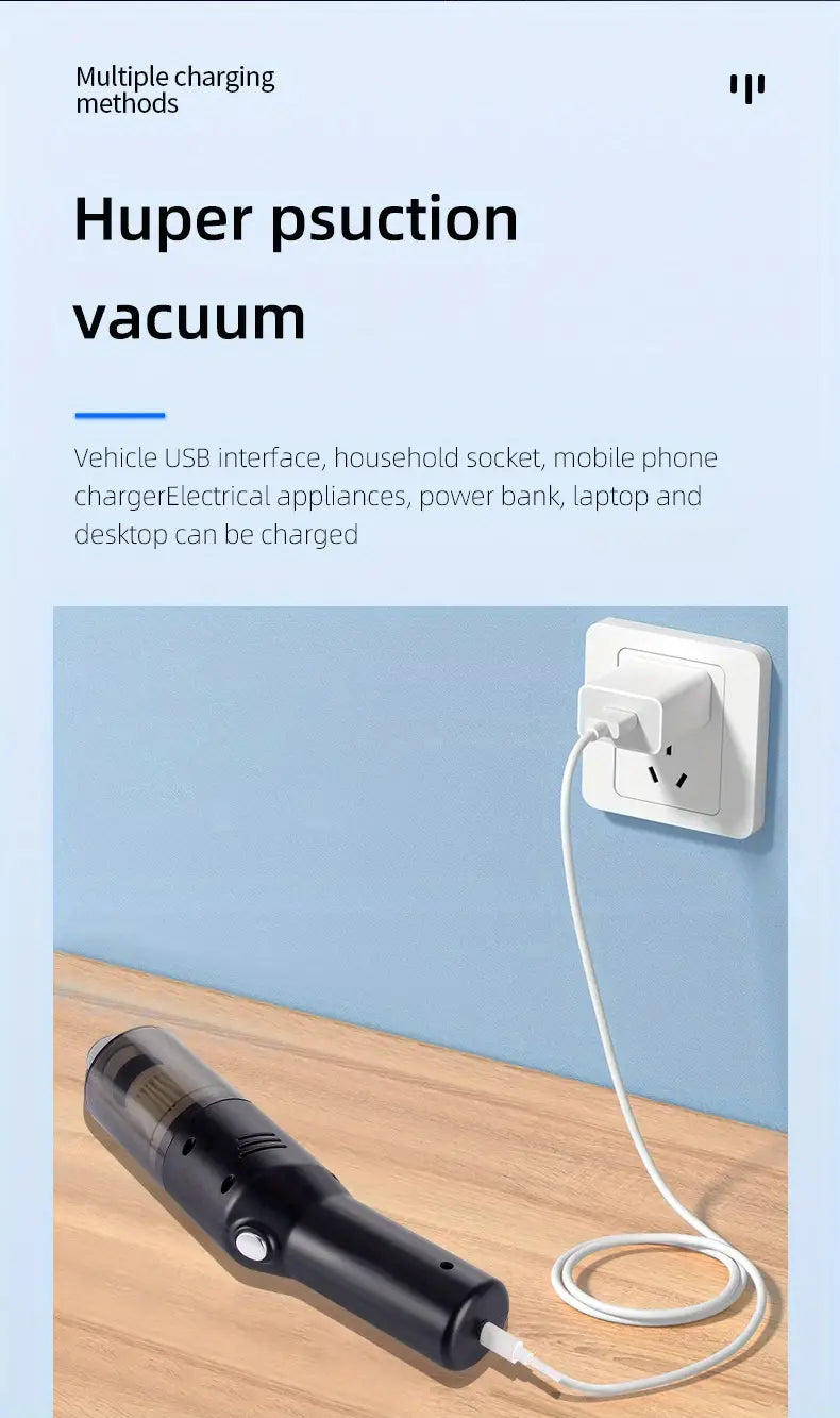Wireless Car Vacuum Cleaner